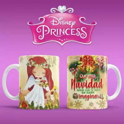 vectores plantilas NAVIDAD,DISNEY,PRINCESAS,
